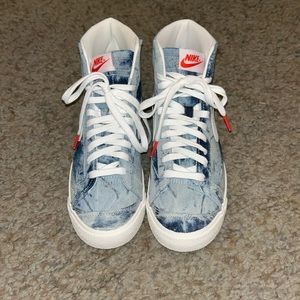 NEVER been worn - Jean Nike Blazer mid 77 - size 7.5